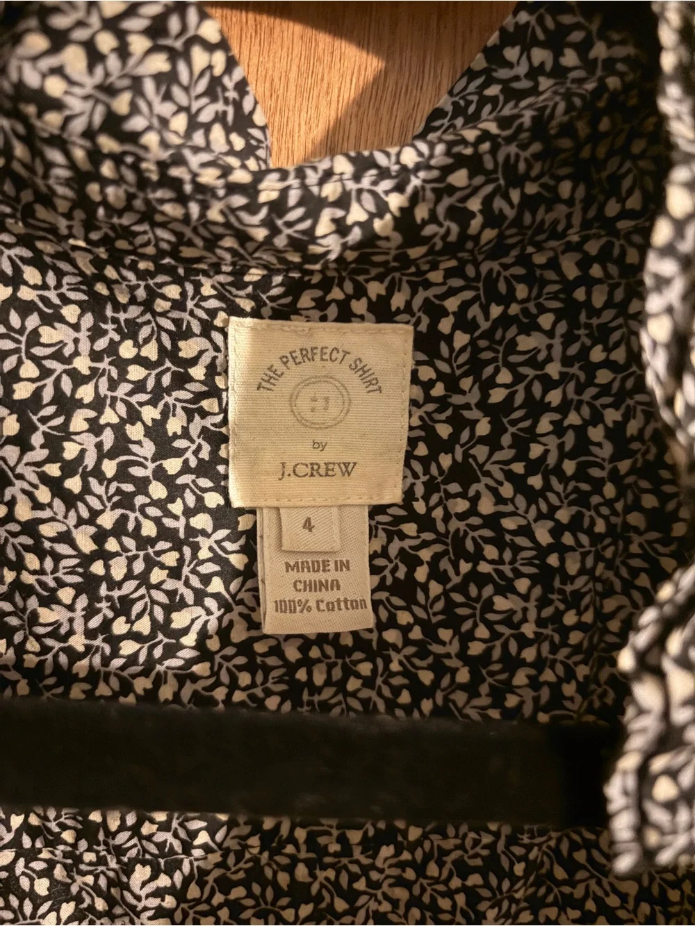 J.Crew the Perfect Shirt - Button down Shirt mandarin collar cotton